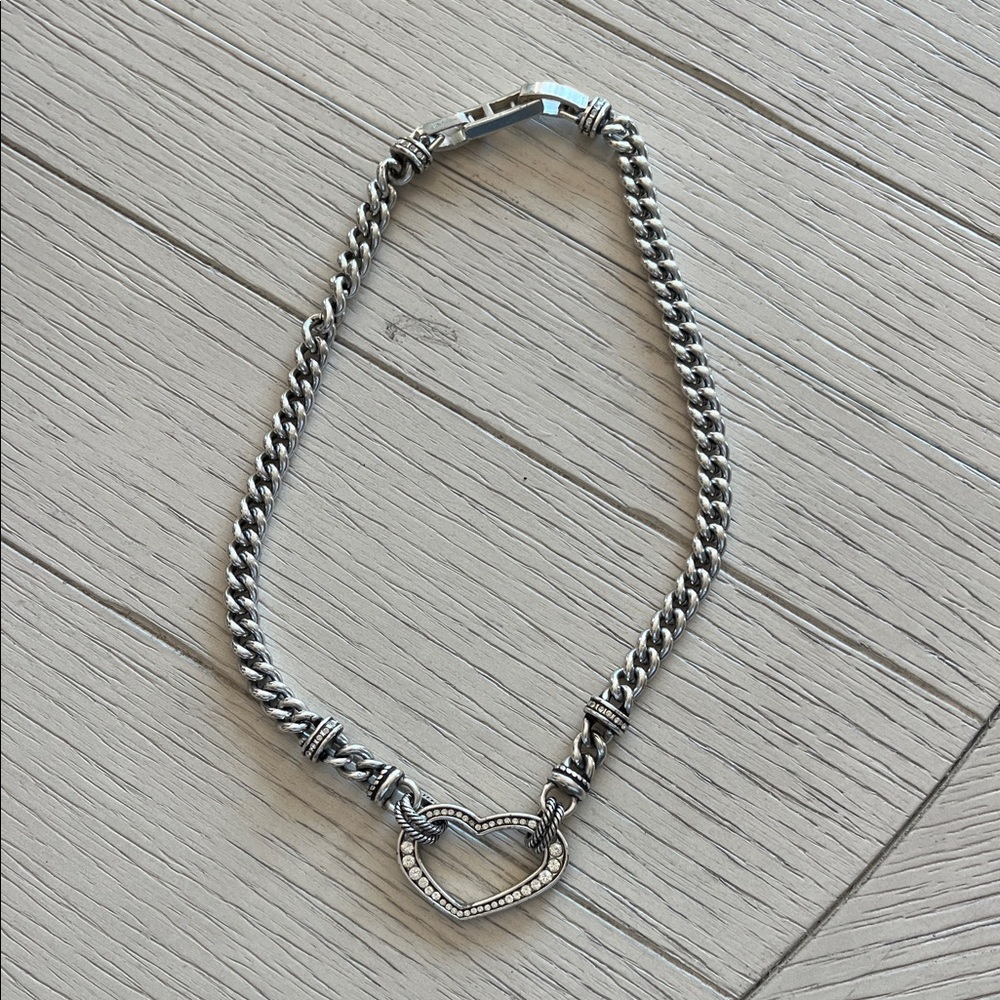 Brighton Silver Heart Necklace